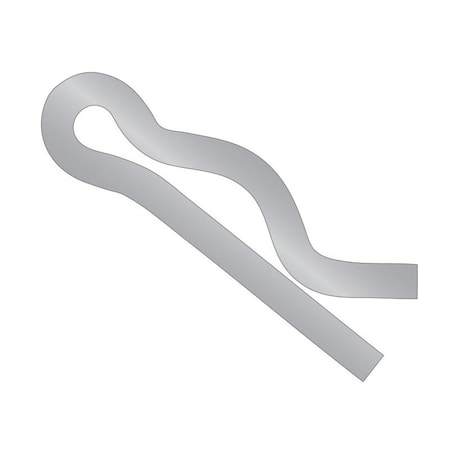 Heritage Industrial Bridge Cotter Pin, 0.105 in Dia, 1-1/4 in L, Stainless Steel BPS-230